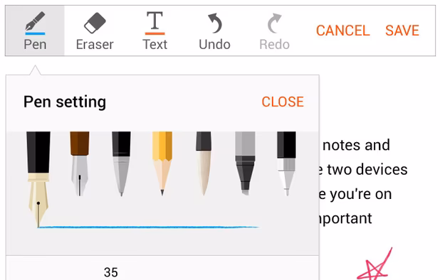 Pen tools