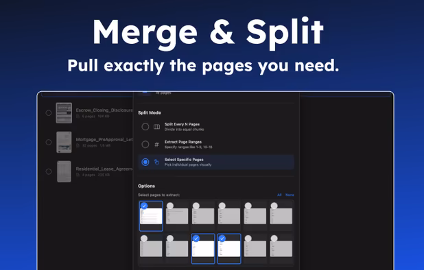 Merge & Split