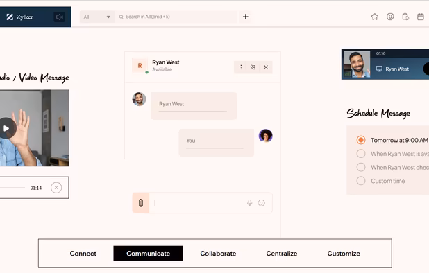Zoho Cliq screenshot 2
