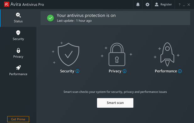 Avira Antivirus screenshot 1
