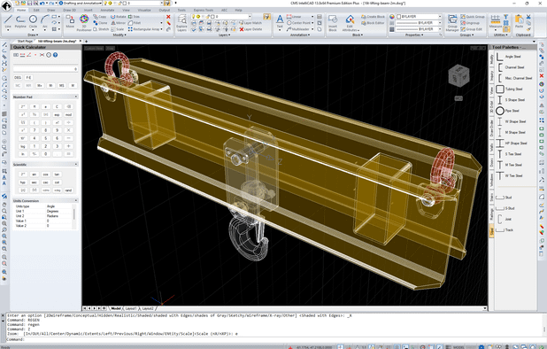 CMS IntelliCAD screenshot 1