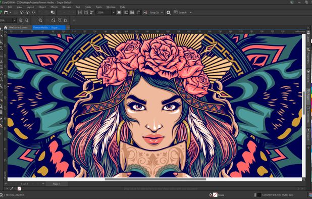 CorelDRAW Graphics Suite screenshot 1