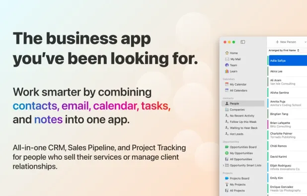 Daylite screenshot 1