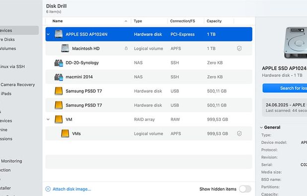 Disk Drill screenshot 1