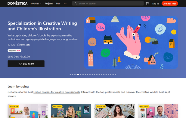 Domestika screenshot 1