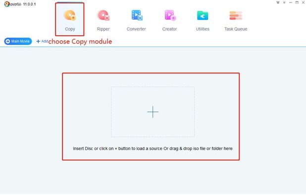DVDFab Blu-ray Copy screenshot 1