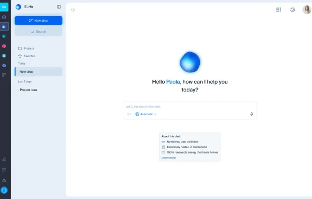 Euria screenshot 1