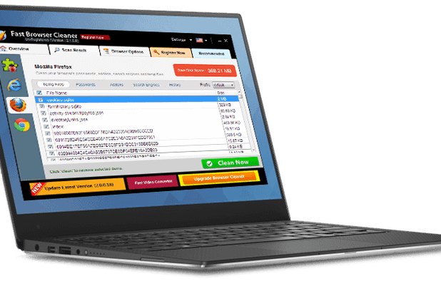 Fast Browser Cleaner screenshot 1