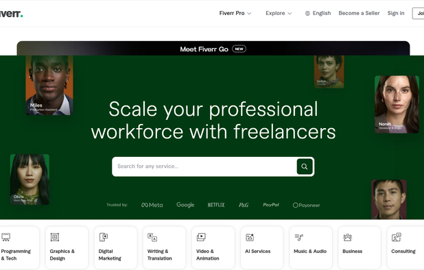 Fiverr screenshot 1