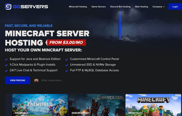 GGServers screenshot 1
