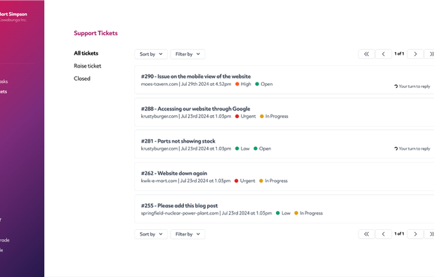 Glow: WordPress Management Tool screenshot 1