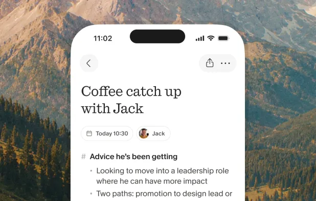 Granola screenshot 1