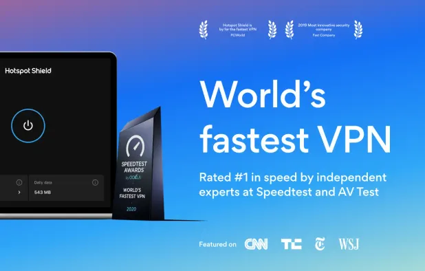 Hotspot Shield screenshot 1