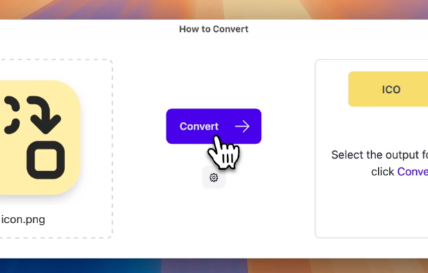 How to Convert screenshot 1
