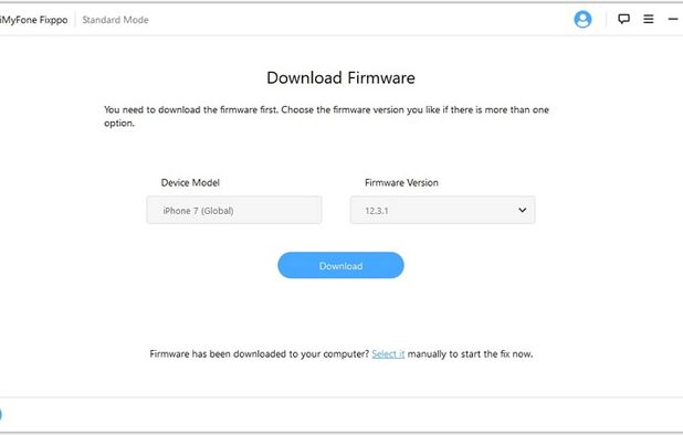 iMyfone Fixppo screenshot 1