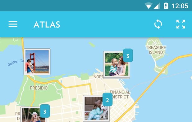Journey Android diary with map