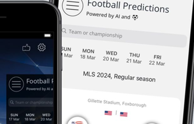 1X2.TV: AI Football Predictions: App that showing ability of AI to ...