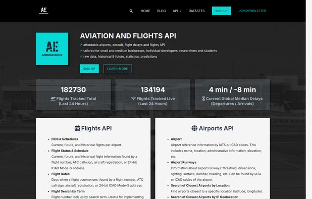 best flight apis for data science – Images High... AeroDataBox API: Simple and cost-effective aviation and flight API ...