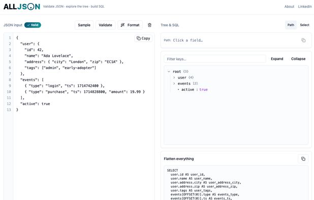 JSON Viewers | AlternativeTo