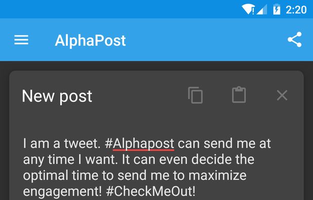 AlphaPost: The complete social media automation tool | AlternativeTo
