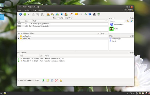 BeeBEEP: You can message and share files inside your intranet without a ...