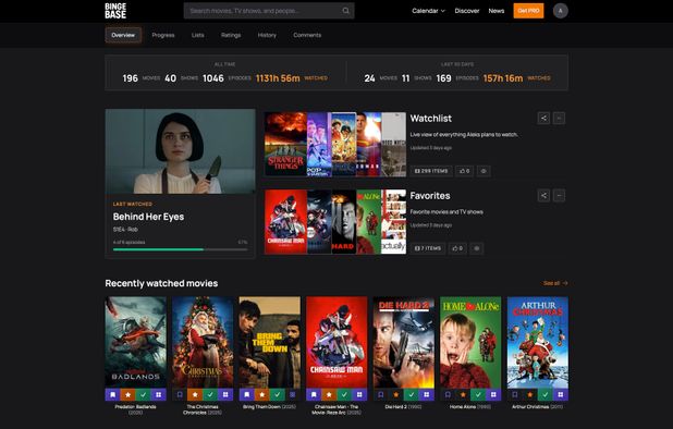 Binge Base Bingebase: Track movies and TV shows, get notified when they hit ...
