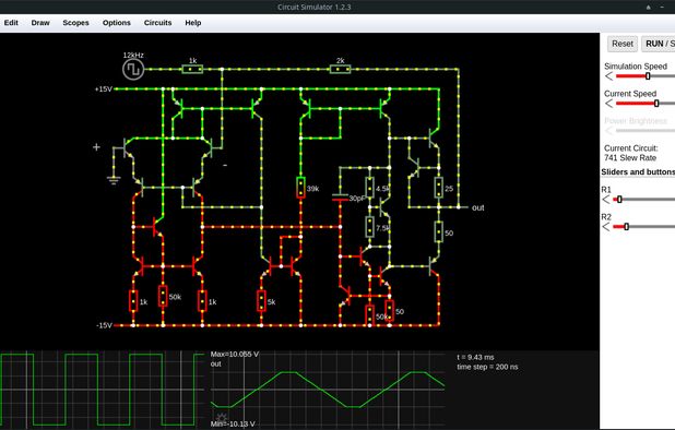 CircuitJS1 Desktop Mod: This electronic circuit simulator is highly ...