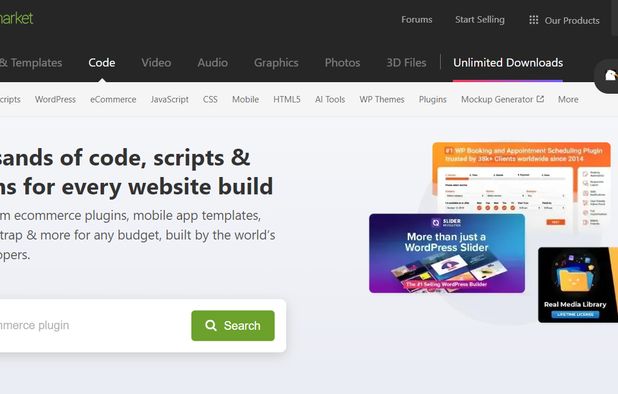 CodeCanyon: Scripts and plugins for web development | AlternativeTo