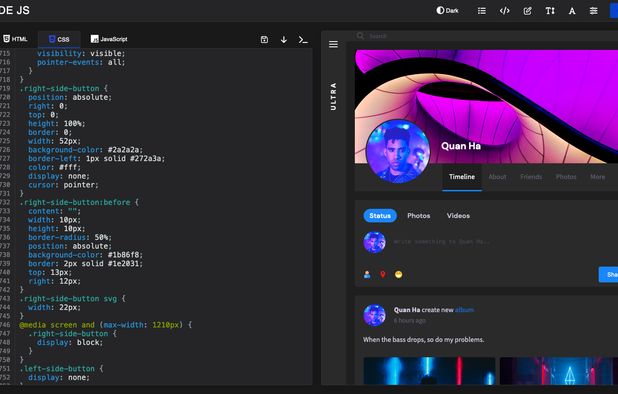 CodeJS: Powerful, free online code editor that serves as an excellent ...