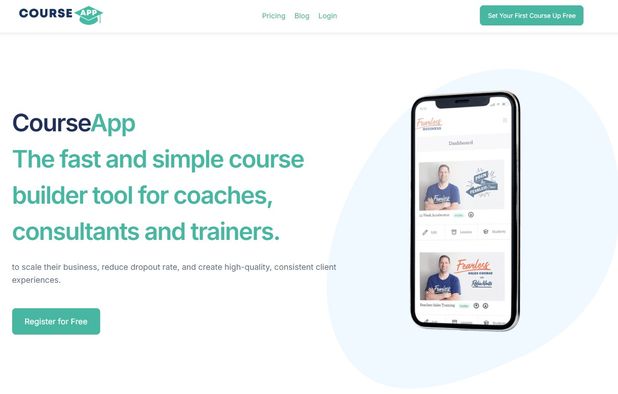 First Course Apps CourseApp: The fast and simple course builder tool for online coaches ...