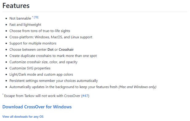 CrossOver: Crosshair Overlay: CrossOver allows you to place a ...