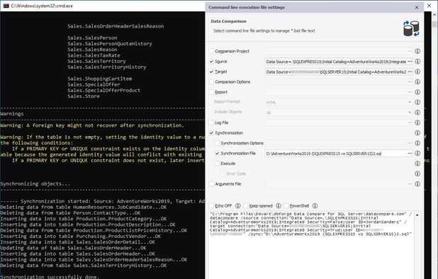dbForge Data Compare for SQL Server: Tool to compare and sync data of ...