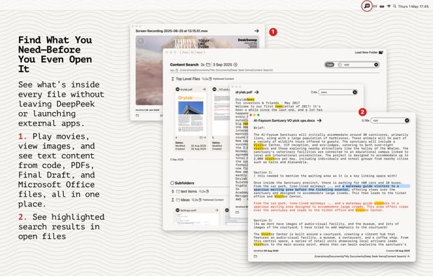 MAC EVERYTHING ALTERNATIVE visual data 7