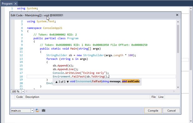 dnSpyEx: Unofficial revival of the well known .NET debugger and ...