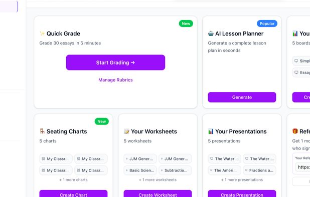 EasyClass AI: All-in-one AI teaching platform with lesson planning, AI ...