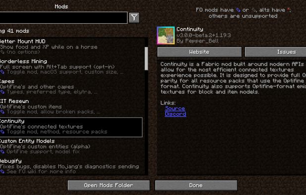 Fabulously Optimized: A simple Minecraft modpack focusing on ...