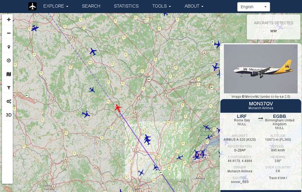 FlightAirMap: Open source project displaying aircrafts, ships or ...