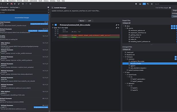 Gittyup: Graphical Git client designed to help you understand and ...
