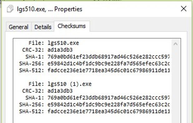 HashCheck Shell Extension: File-integrity verification with CRC-32, MD5 ...