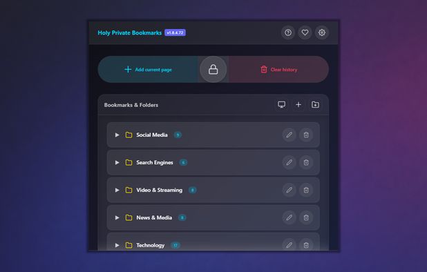 Holy Private Bookmarks: Privacy-first browser extension. | AlternativeTo