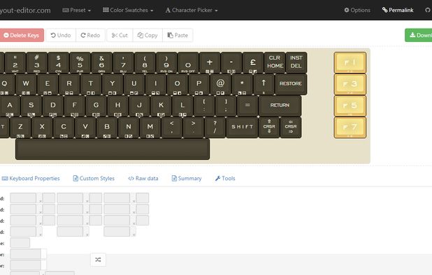 Keyboard Layout Editor: Powerful, visual designer for designing and ...
