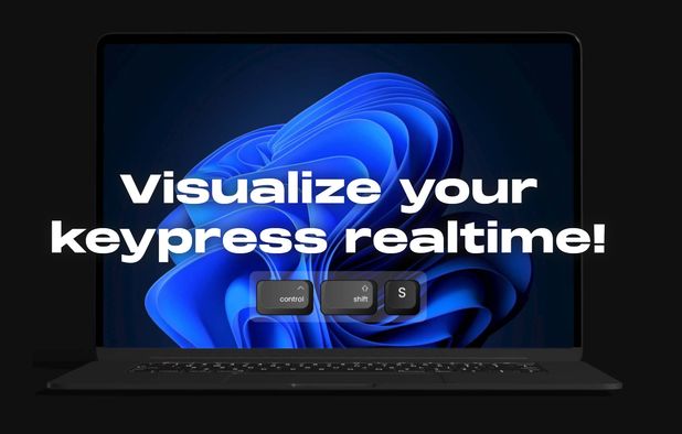 Keyviz: Free and open-source tool to visualize your keystrokes and ...
