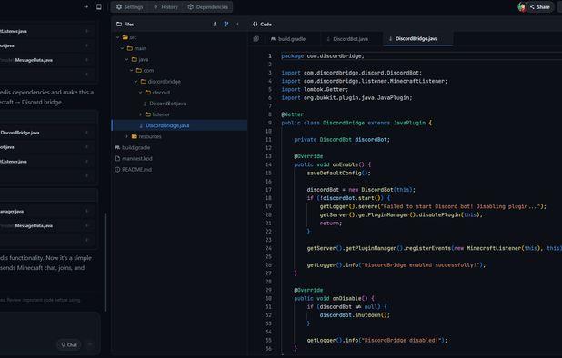 Kodari (Series): AI-powered Minecraft plugin generator. | AlternativeTo
