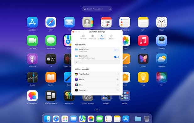 LaunchOS: Customizable launcher mimicking native Launchpad layout ...