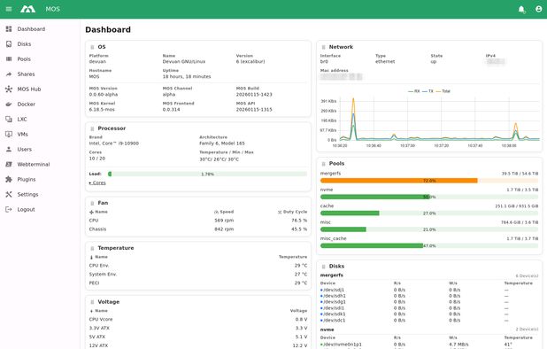 MOS (Modular Operating System): Modular operating system for servers ...