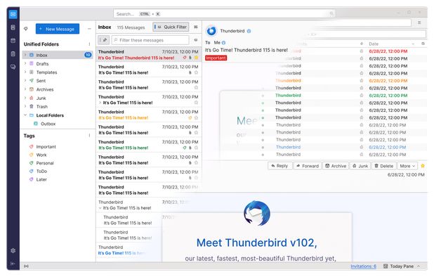 Open Source Evolution Alternatives for Windows: Top 16 Email Clients ...