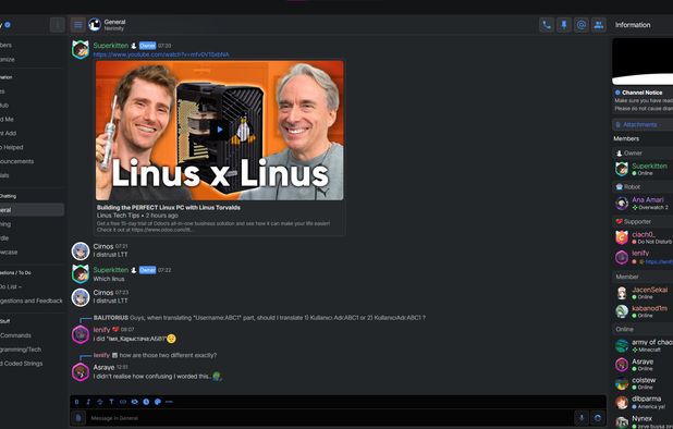 Nerimity: Open-source chat platform with rich community features ...