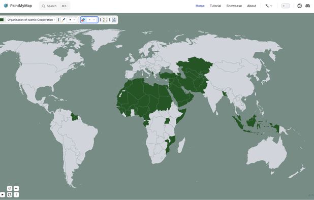 PaintMyMap: A free online tool to create and customize maps ...