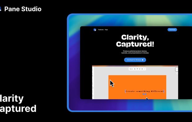 Pane Studio: Screen recorder for Windows that turns raw captures into ...