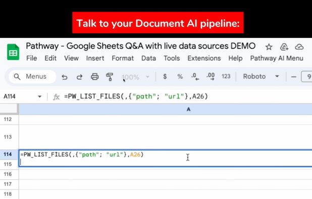 Pathway Realtime Docs AI Pipelines: AI-driven document pipelines on ...